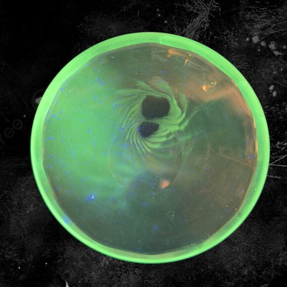 Orrefors Helena Optic Carafe Decanter Pitcher Clear Swirl Manganese 365nm UV - Picture 5 of 16